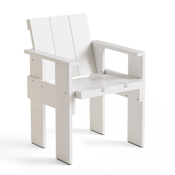 Silla con reposabrazos Crate Dining Chair - White - HAY