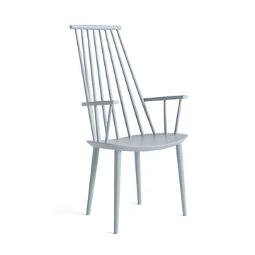Silla con reposabrazos J110 - Slate blue lacado haya - HAY