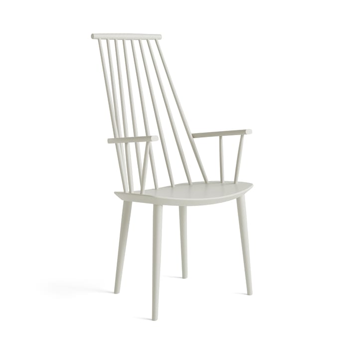 Silla con reposabrazos J110 - Warm grey lacado haya - HAY