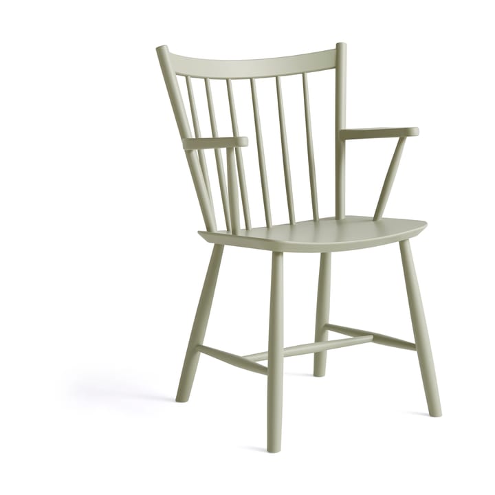 Silla con reposabrazos J42 - Sage lacado haya - HAY