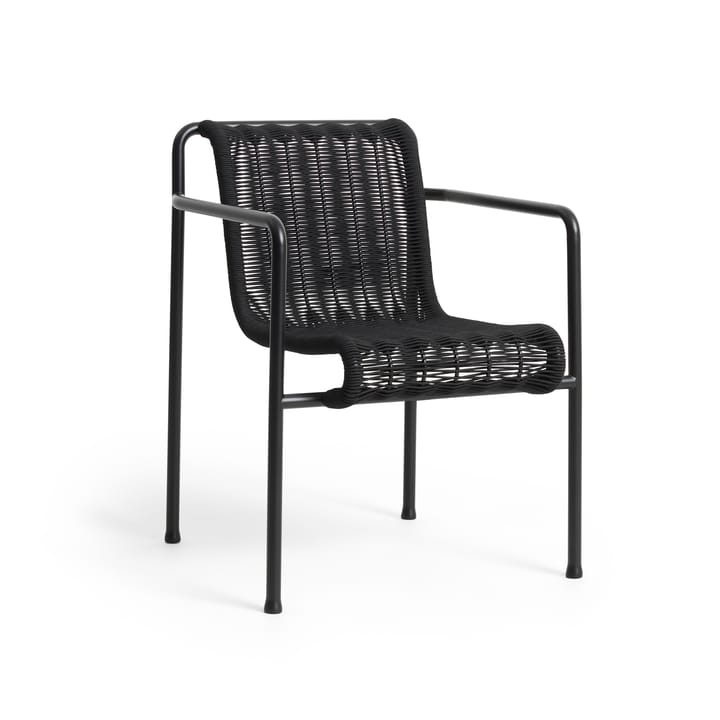 Silla con reposabrazos Palissade Cord Dining   - Anthracite - HAY