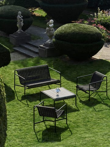 Silla con reposabrazos Palissade Cord Dining   - Anthracite - HAY