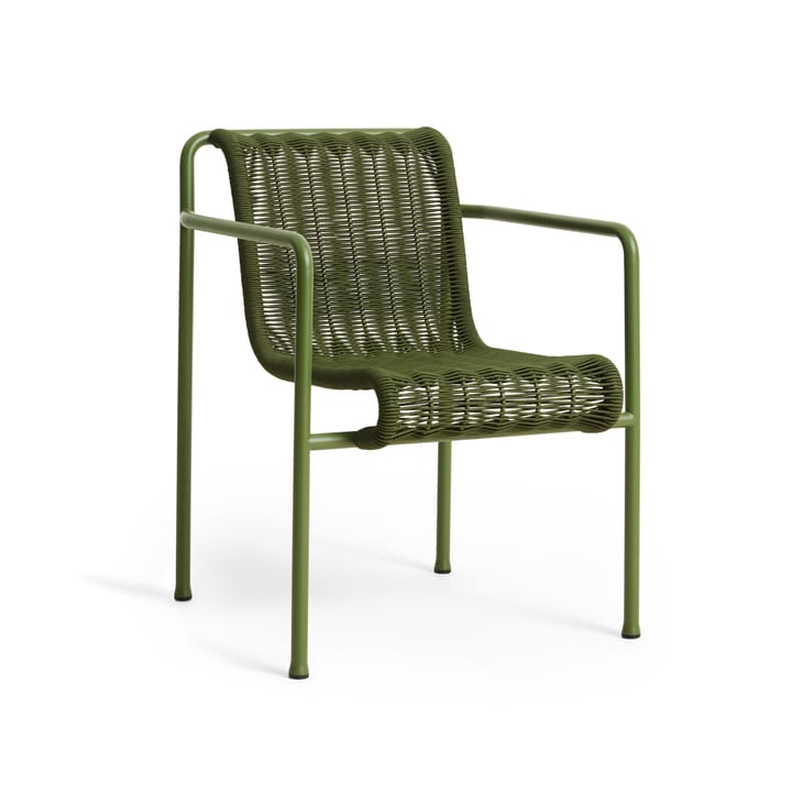Silla con reposabrazos Palissade Cord Dining   - Olive - HAY