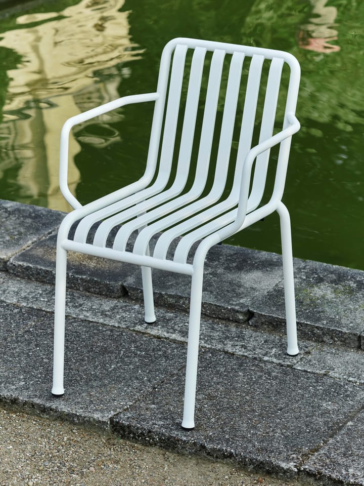 Silla con reposabrazos Palissade  , Cream white HAY