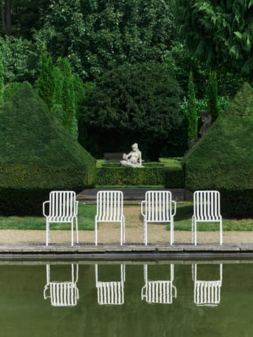 Silla con reposabrazos Palissade   - Cream white - HAY