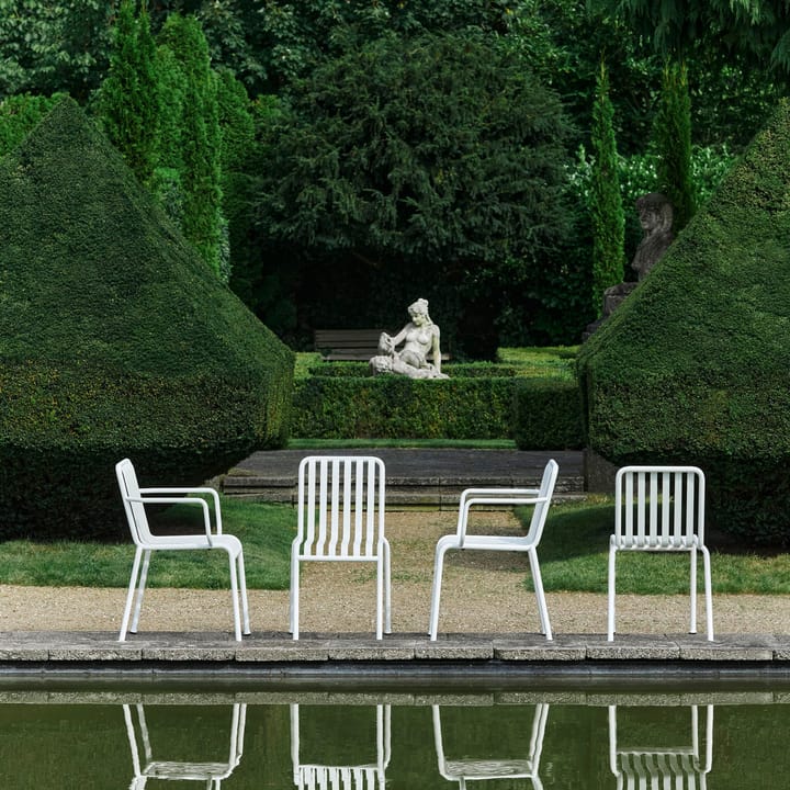 Silla con reposabrazos Palissade  , Cream white HAY