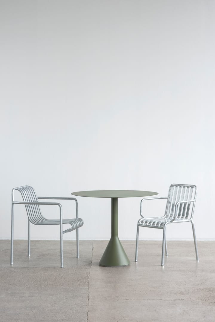 Silla con reposabrazos Palissade Dining  , Hot galvanised HAY