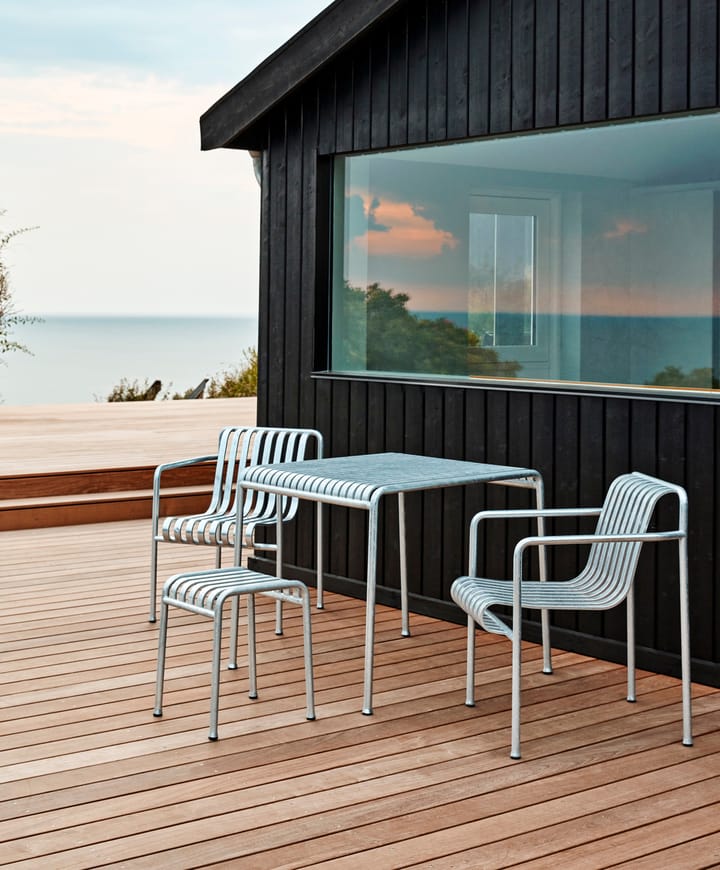 Silla con reposabrazos Palissade Dining  , Hot galvanised HAY