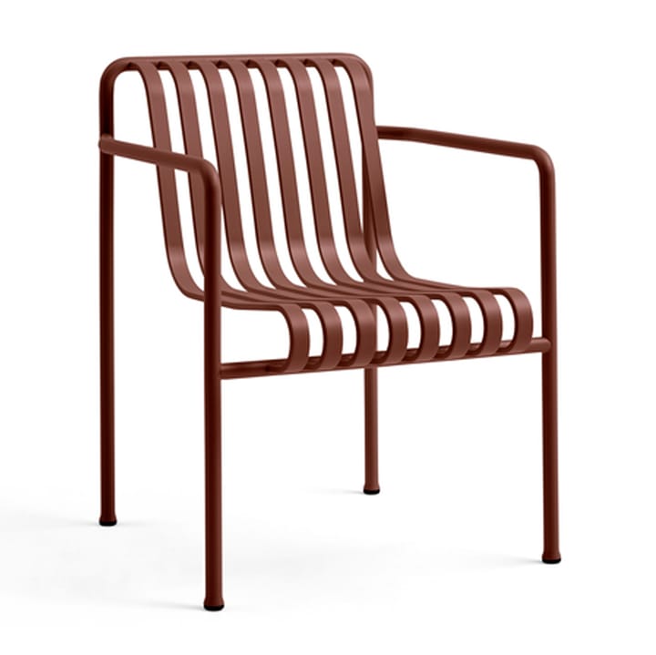 Silla con reposabrazos Palissade Dining   - Iron red - HAY