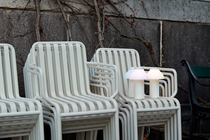 Silla con reposabrazos Palissade Dining  , Sky grey HAY