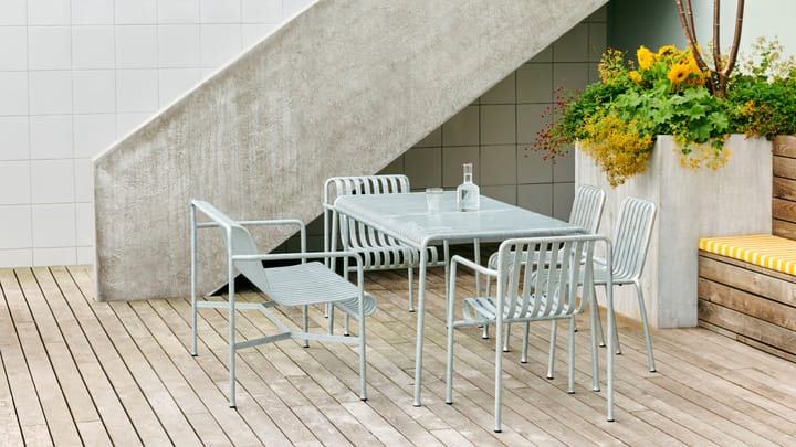 Silla con reposabrazos Palissade  , Hot galvanised HAY