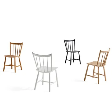 Silla J41 - Roble aceitado - HAY