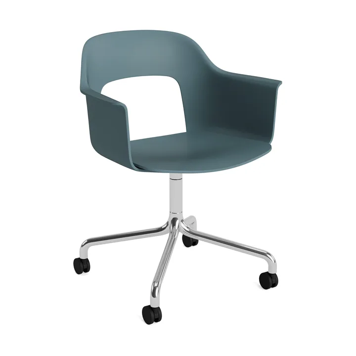 Silla Layout Armchair 261 - Ocean-aluminio pulido - HAY