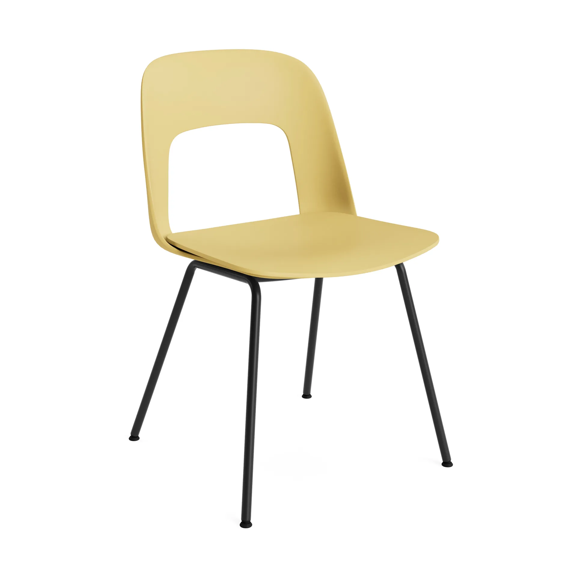 Silla Layout Chair 111, Biscotti-black HAY