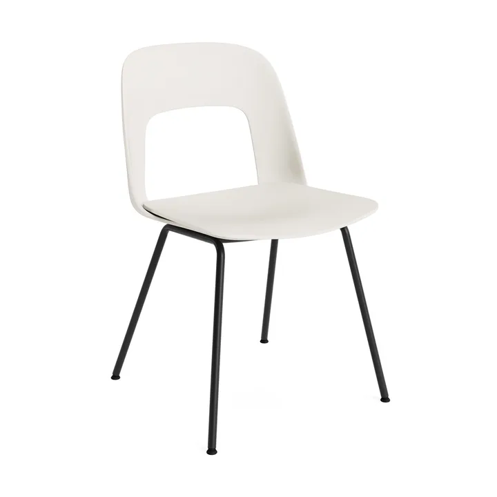 Silla Layout Chair 111 - Cream white-black - HAY