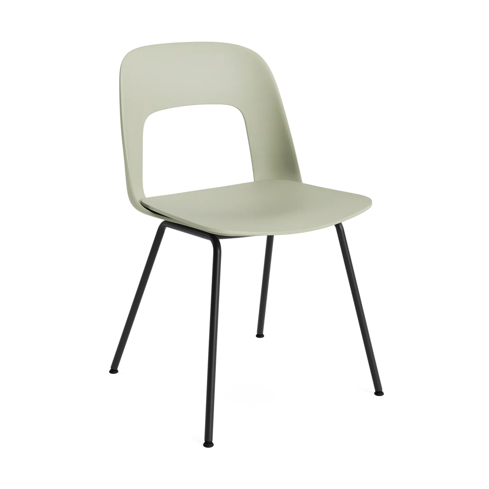 Silla Layout Chair 111, Pastel green-black HAY