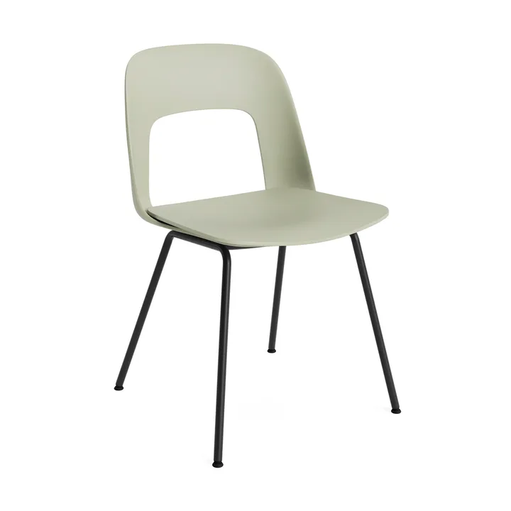 Silla Layout Chair 111 - Pastel green-black - HAY