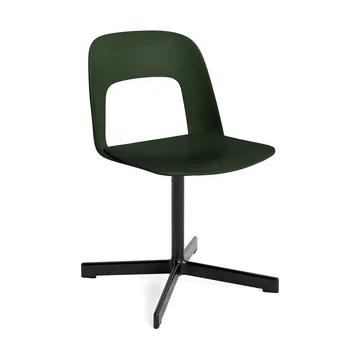 Silla Layout Chair 131 - Bottle green-black - HAY
