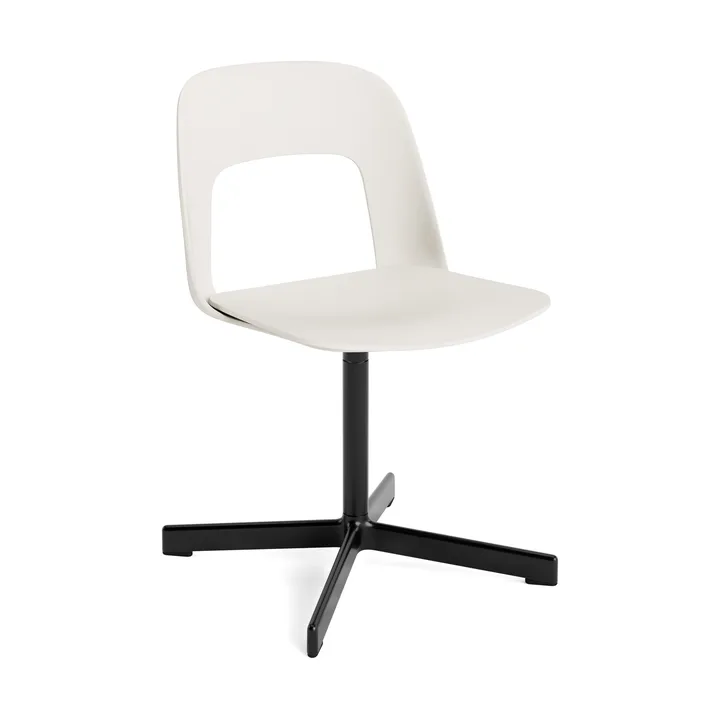 Silla Layout Chair 131 - Cream white-black - HAY