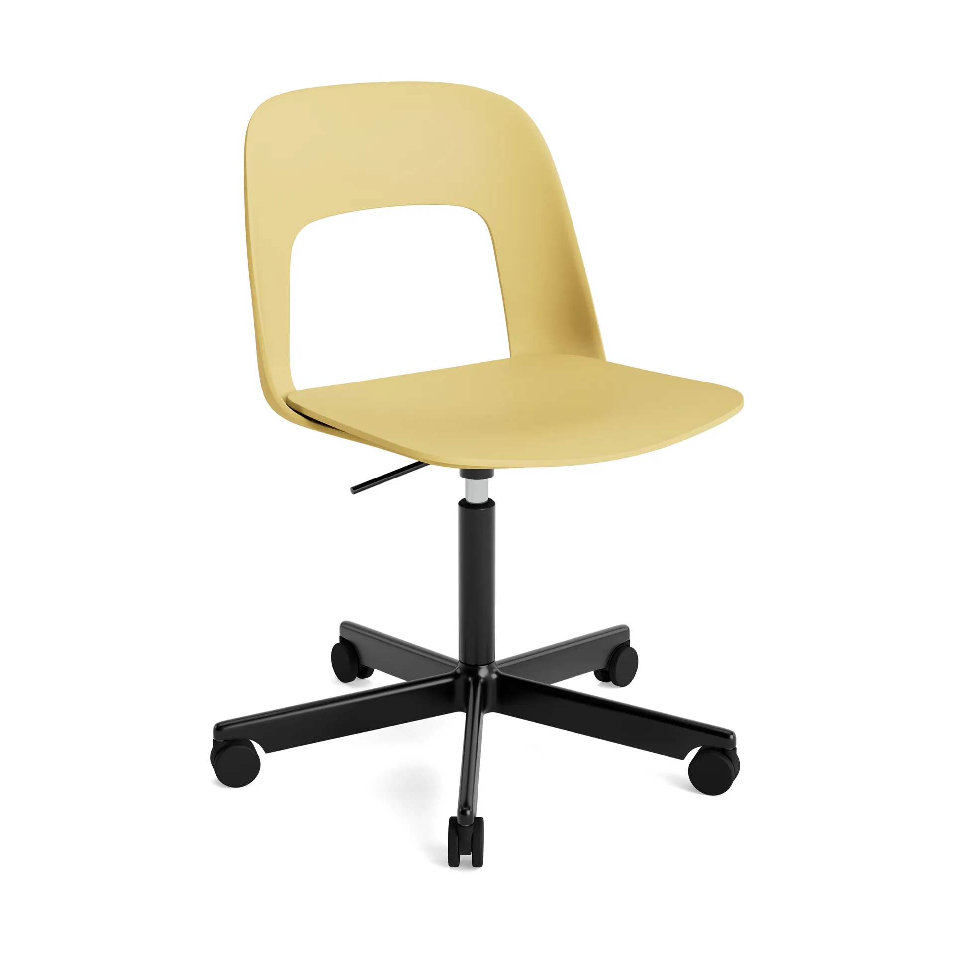 Silla Layout Chair 141, Biscotti-black HAY