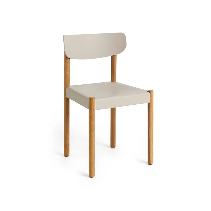 Silla Pack Chair 10 - Roble aceitado-chalk grey - HAY