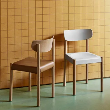 Silla Pack Chair 10 - Roble aceitado-chalk grey - HAY