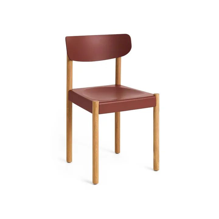 Silla Pack Chair 10 - Roble aceitado-hull red - HAY