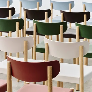 Silla Pack Chair 10 - Roble aceitado-palm green - HAY
