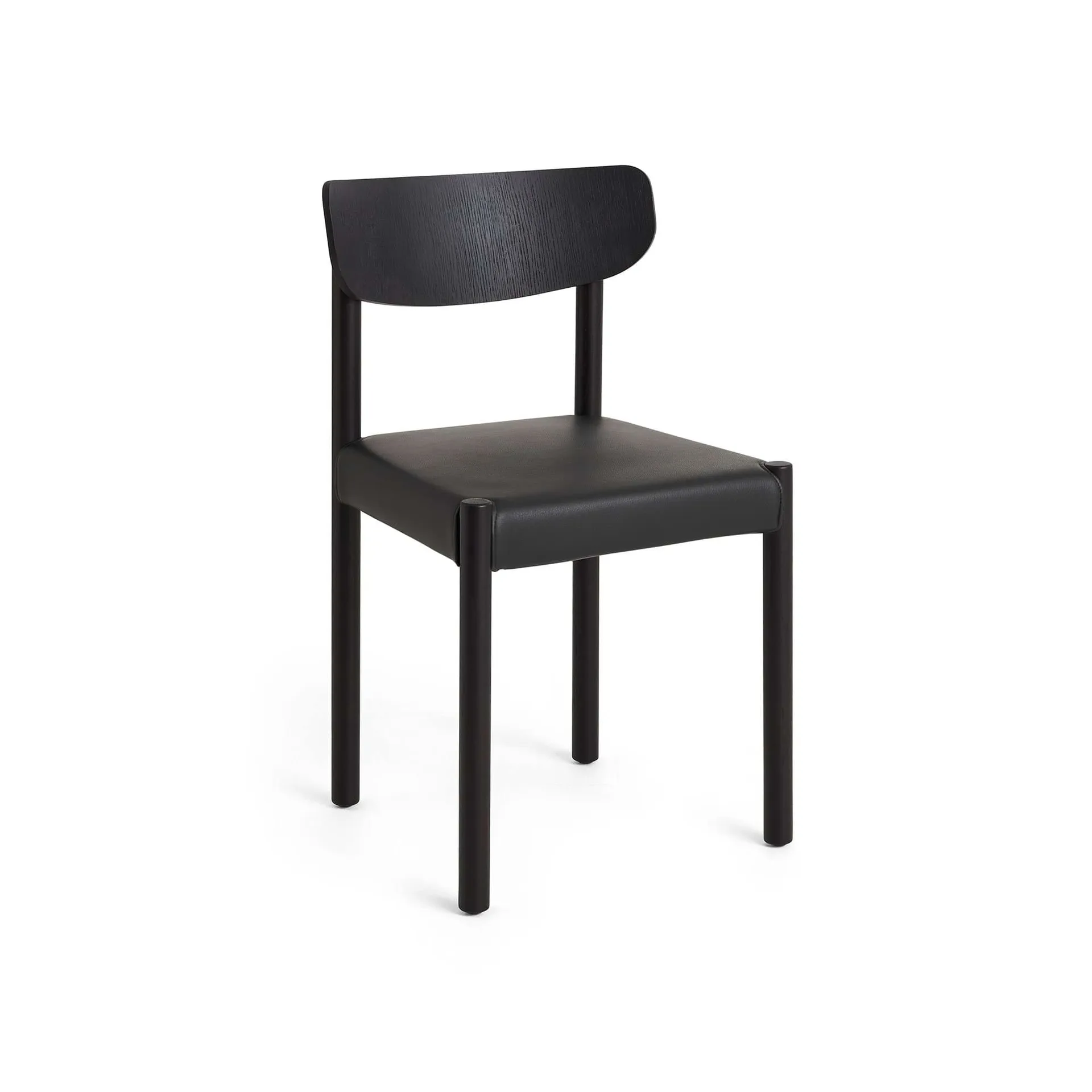Silla Pack Chair 11, Iron black roble-Grano black HAY