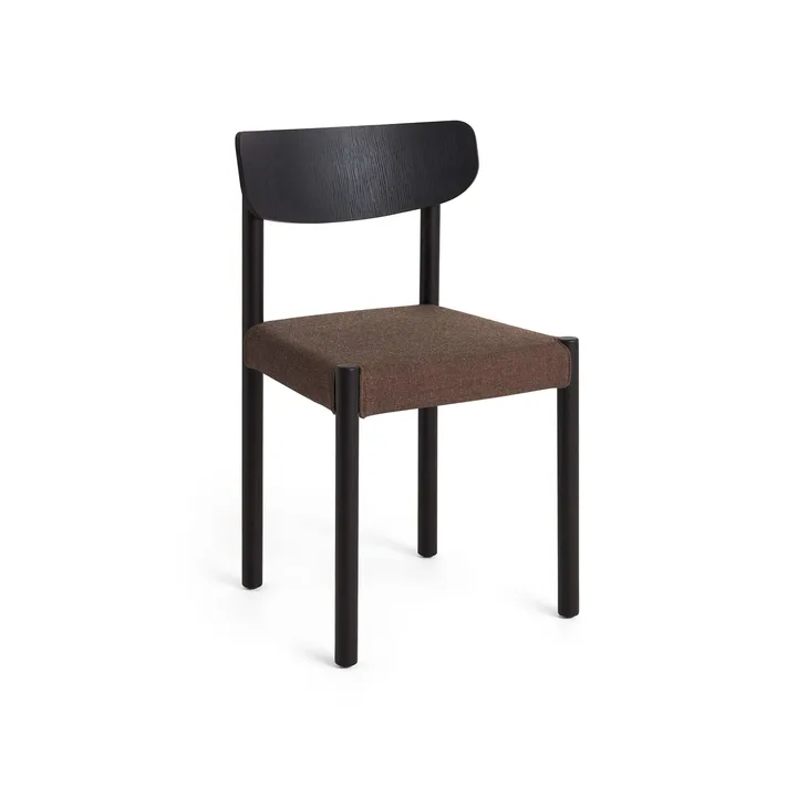 Silla Pack Chair 11 - Iron black roble-Remix 356 - HAY