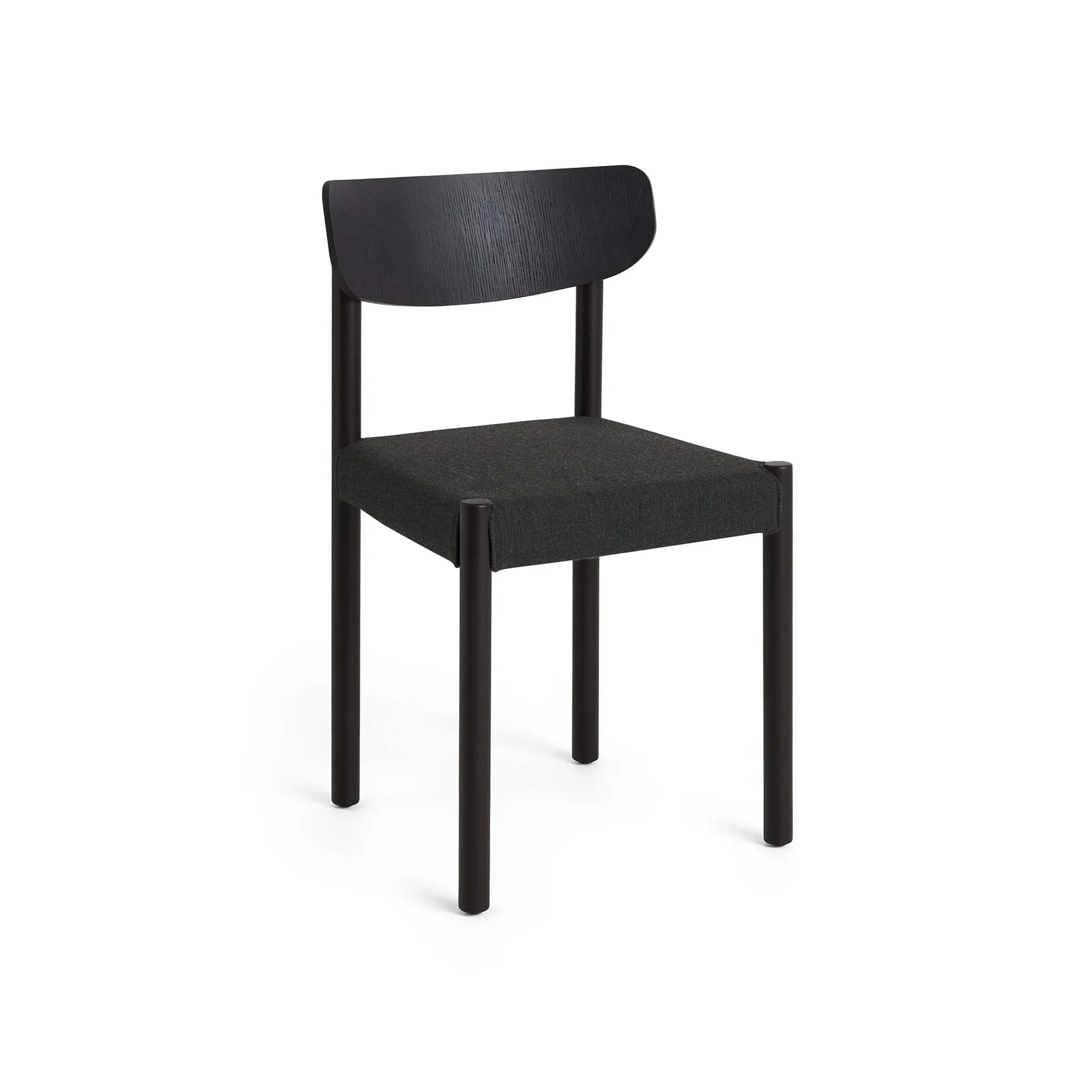 Silla Pack Chair 11, Iron black roble-Remix 973 HAY