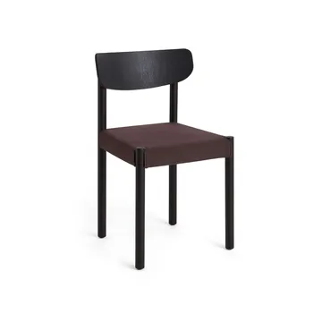 Silla Pack Chair 11 - Iron black roble-Steelcut 695 - HAY