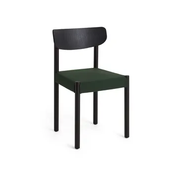 Silla Pack Chair 11 - Iron black roble-Steelcut 975 - HAY