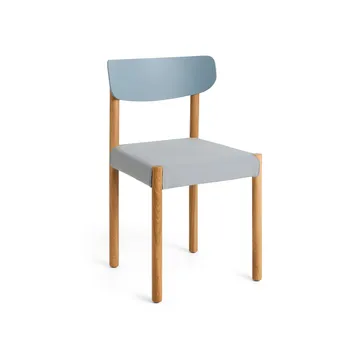 Silla Pack Chair 11 - Roble aceitado-ash blue-Steelcut 140 - HAY