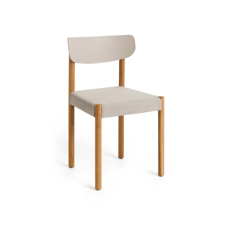 Silla Pack Chair 11 - Roble aceitado-chalk grey-Remix 126 - HAY