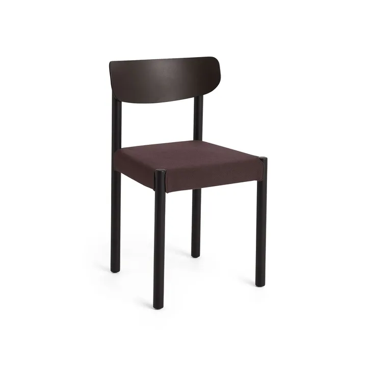 Silla Pack Chair 11 - Roble aceitado-graphite brown-Steelcut 695 - HAY