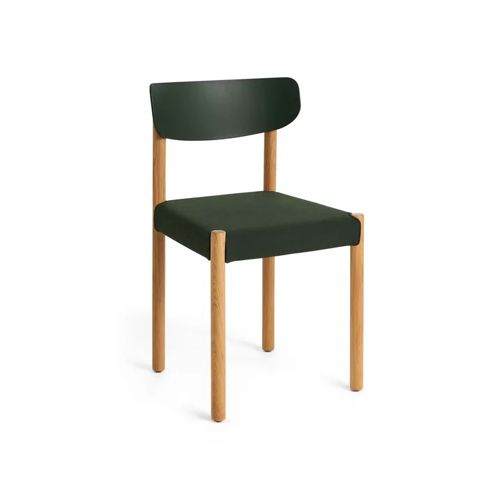 Silla Pack Chair 11 - Roble aceitado-palm green-Steelcut 975 - HAY