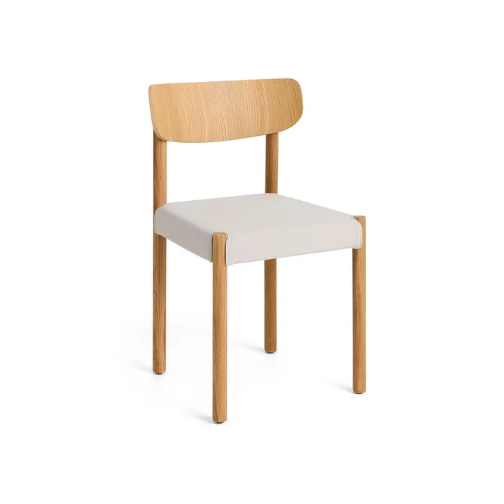 Silla Pack Chair 11 - Roble aceitado-Steelcut 220 - HAY