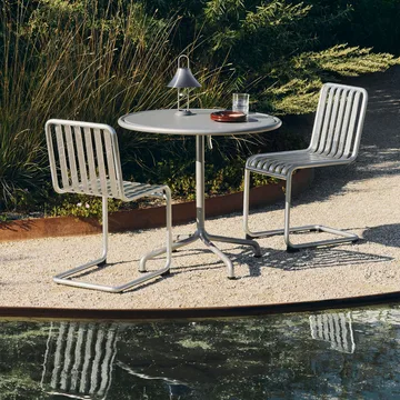 Silla Palissade Cantilever  - Sky grey - HAY