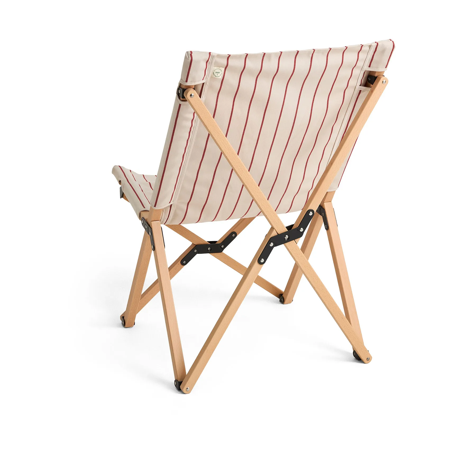 Silla plegable Outdoor Market, Beige-red HAY
