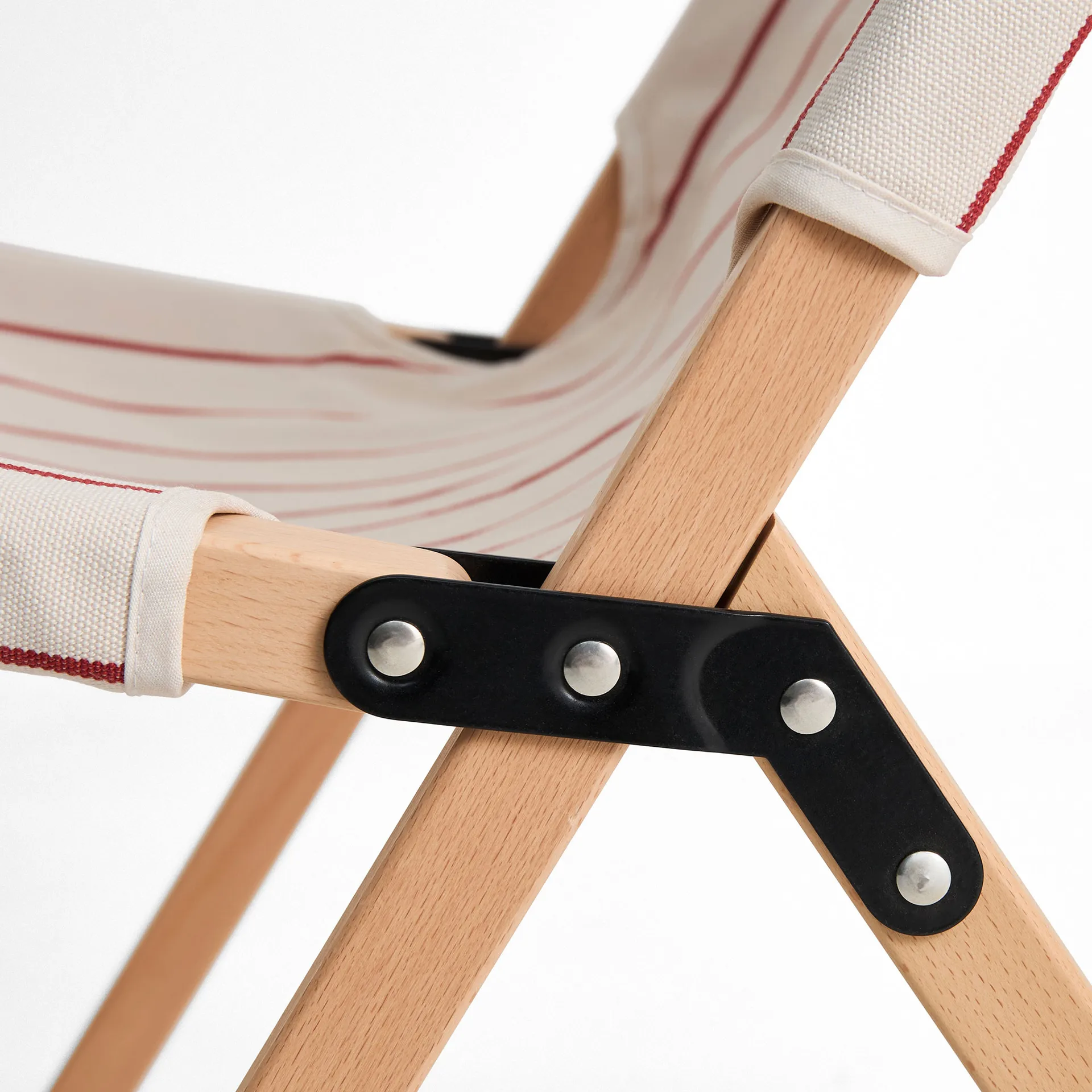 Silla plegable Outdoor Market, Beige-red HAY