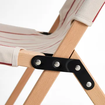 Silla plegable Outdoor Market - Beige-red - HAY