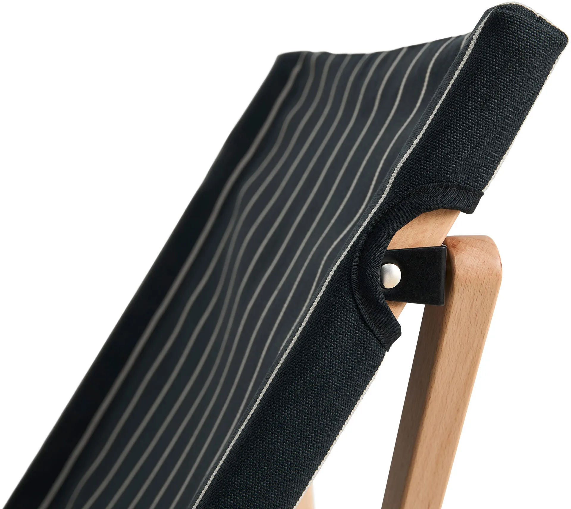 Silla plegable Outdoor Market, Black-beige HAY