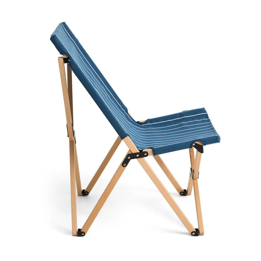 Silla plegable Outdoor Market, Blue-beige HAY