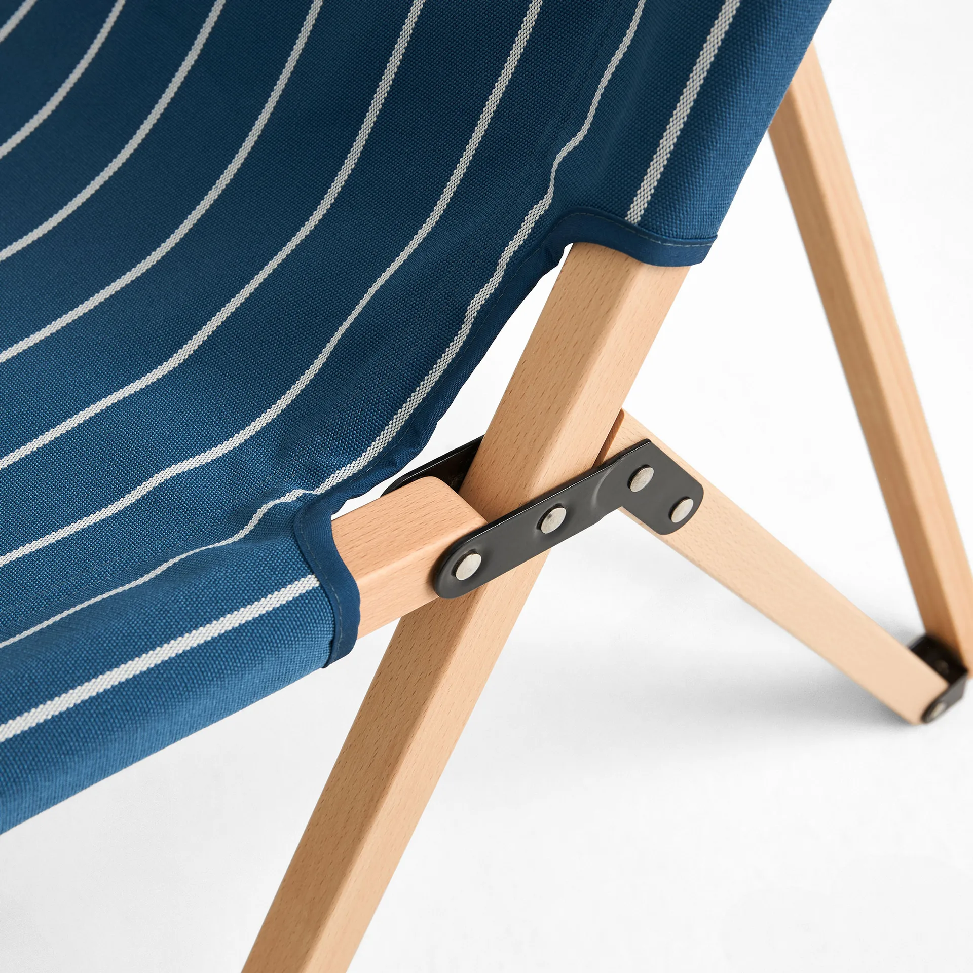 Silla plegable Outdoor Market, Blue-beige HAY