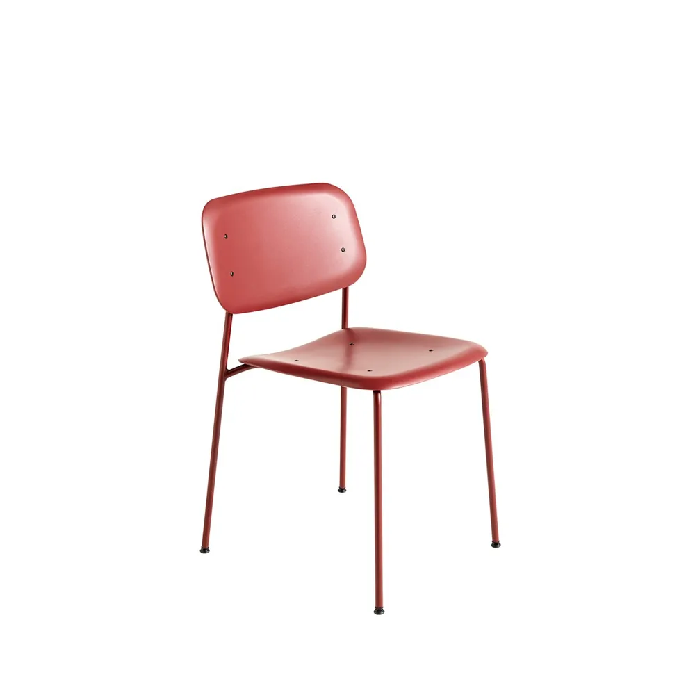 Silla Soft Edge 45, fall red, fall red estructura de acero HAY