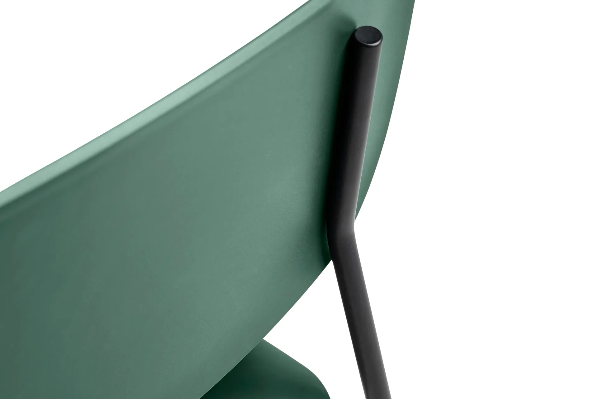 Silla Soft Edge 45, Hunter-estructura de acero negra HAY