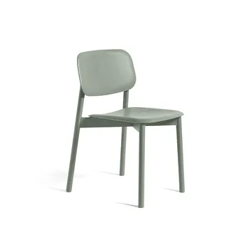 Silla Soft Edge 60 - Dusty green-bastidor de roble - HAY