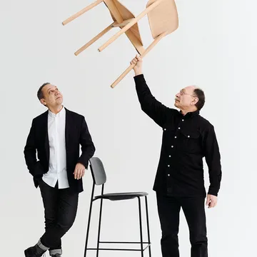 Silla Soft Edge 60 - Hunter-hunter soporte de roble - HAY