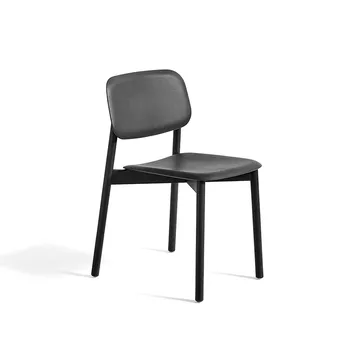Silla Soft Edge 60 - Roble lacado al agua negro - HAY